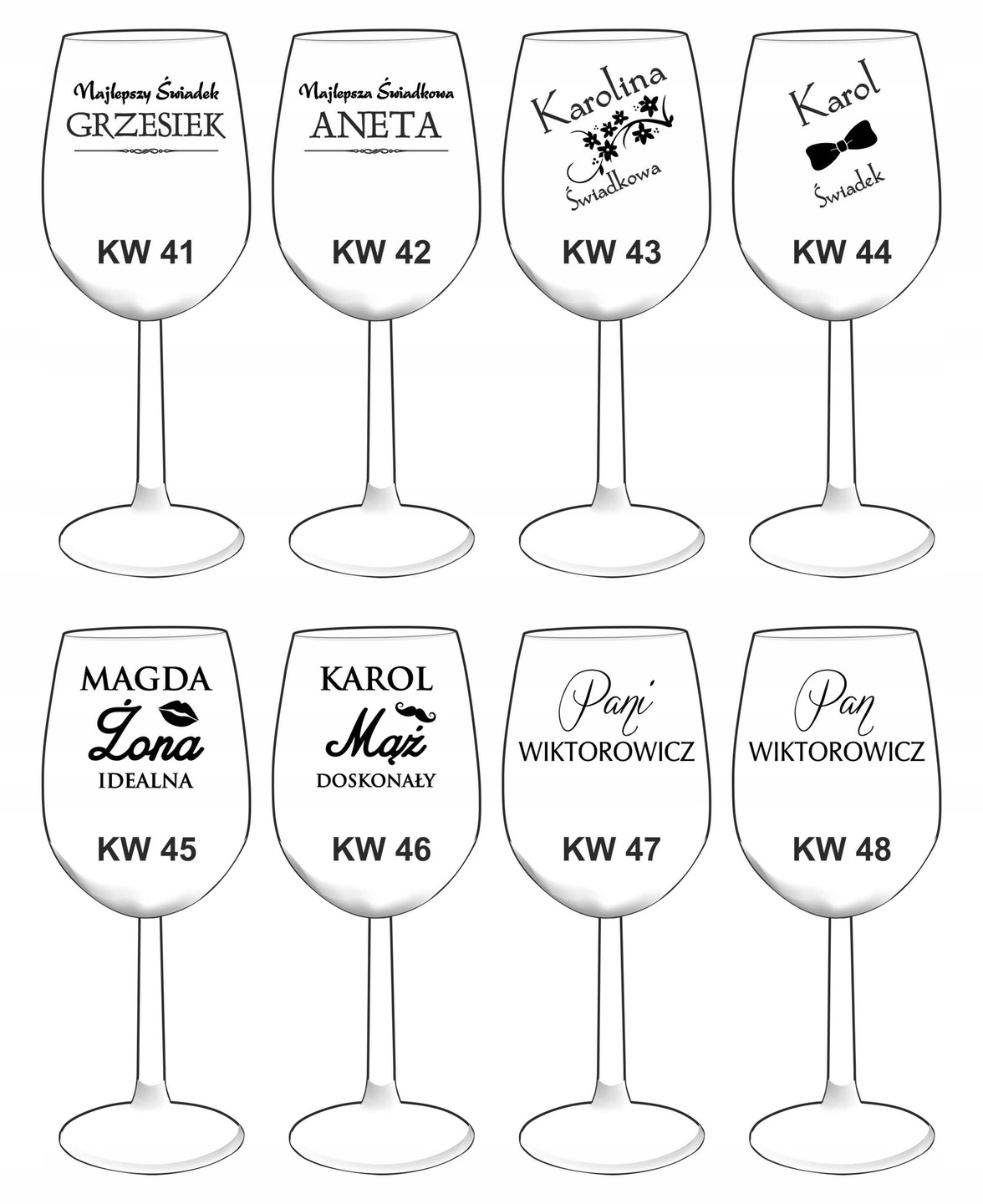 Kieliszek XXL na Wino z Grawerem Krosno - zdjęcie 11 - grawerowanie laserowe